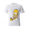  Tricou cuplu Homer și gogoașă. Photo 2